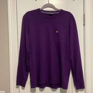 Brooks Brothers Mens Long Sleeve Tee